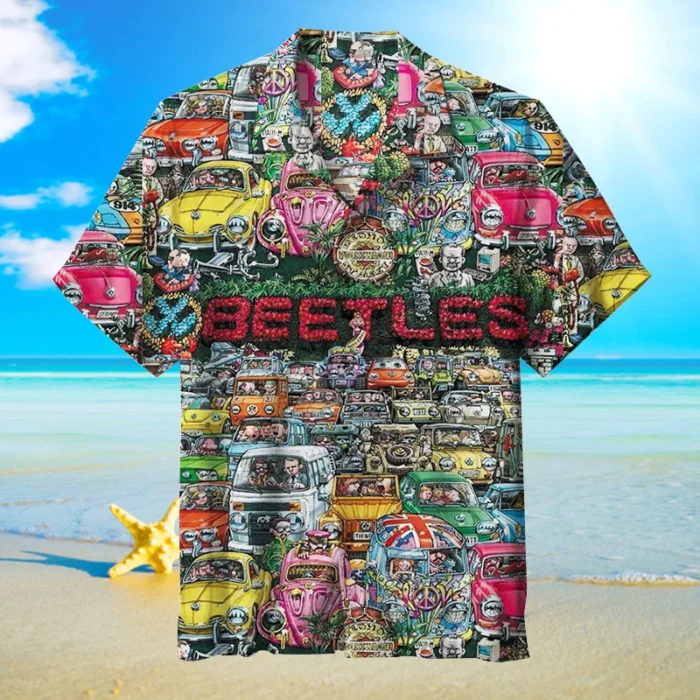 Volkswagen Beetle Unisex Hawaiian Shirt