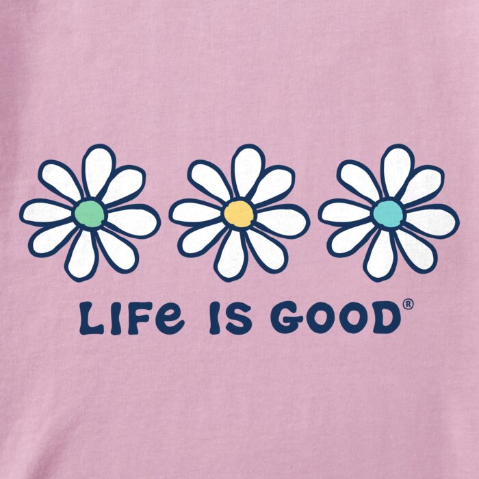 Women's 3 Daisies Long Sleeve Crusher Tee - Image 8