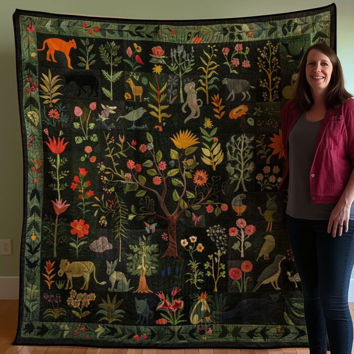 In A Forest WM2707001CL Quilt - Image 5