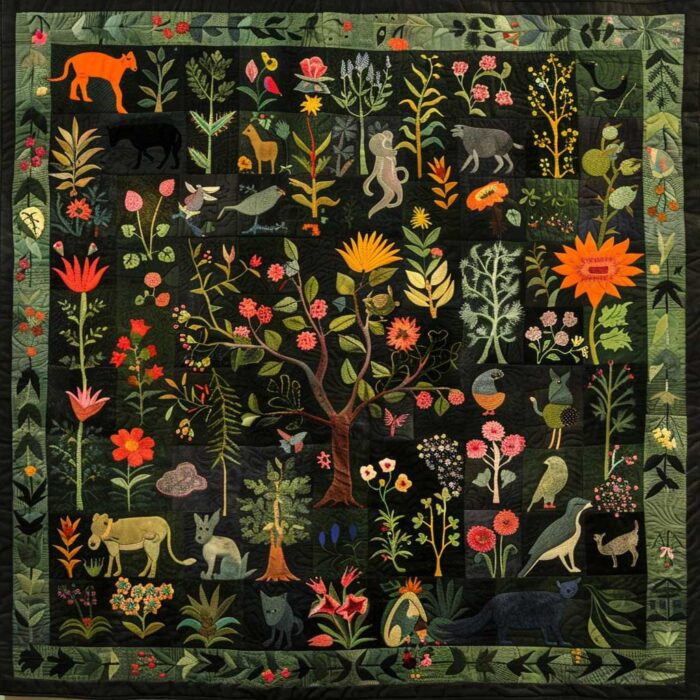 In A Forest WM2707001CL Quilt - Image 4